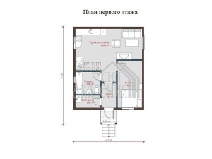 Проект дома VH "33-13" Селена - Фото 6