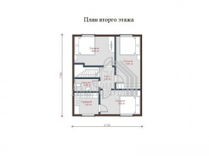 Проект дома VH "33-13" Селена - Фото 7