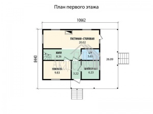 Проект дома VH "74-15" Канильон - Фото 6