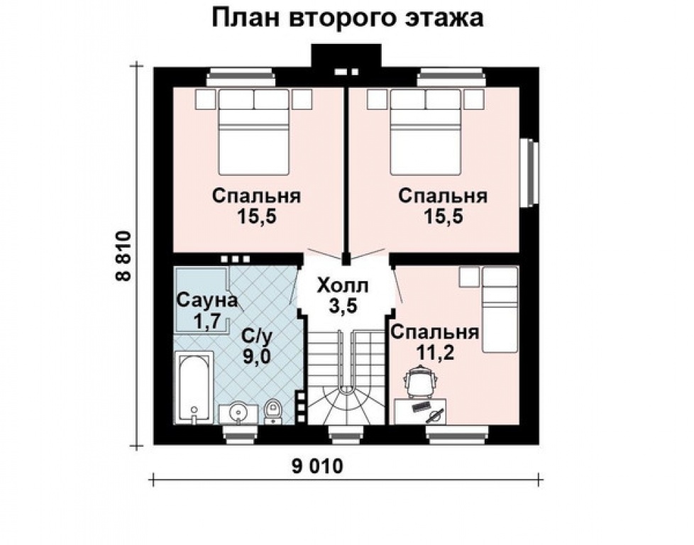 Проект дома Проект дома AS-2004 - Фото 6