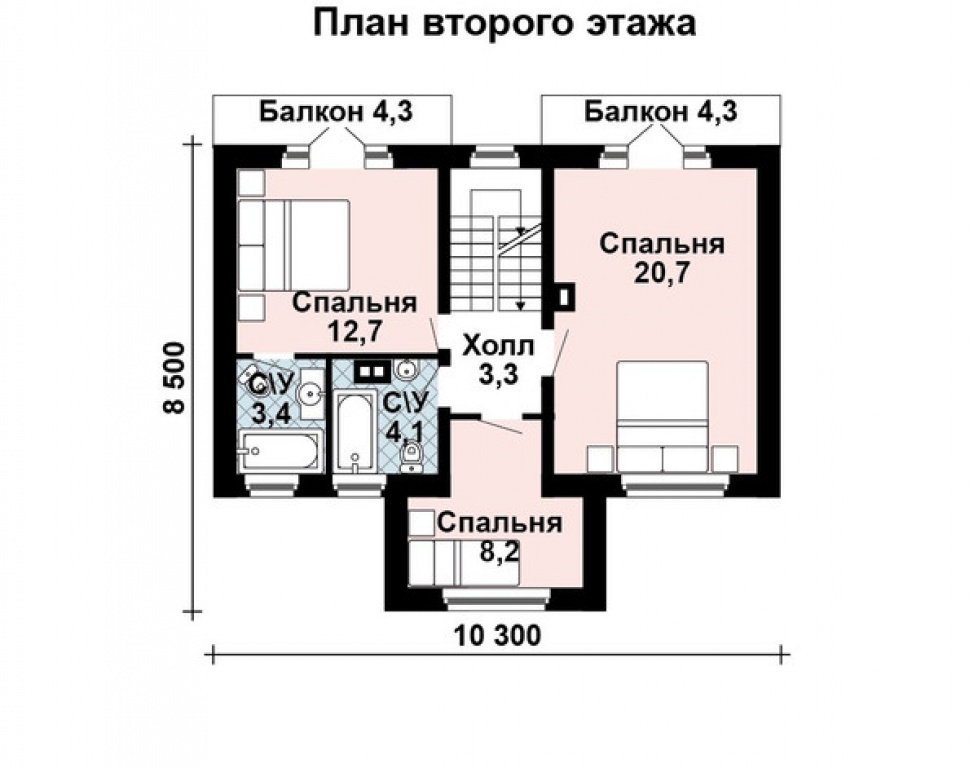 Проект дома Проект дома AS-2015-2 - Фото 2