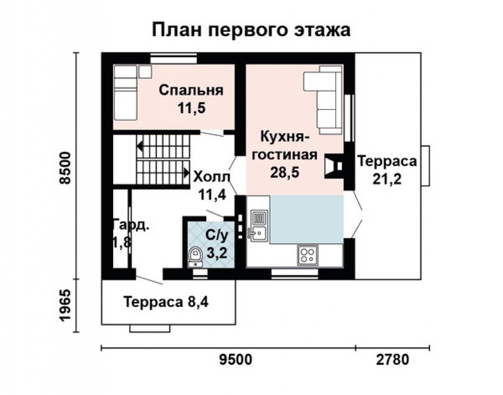 Проект дома Проект дома AS-2024 - Фото 5