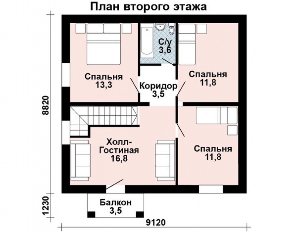 Проект дома Проект дома AS-2151 - Фото 6