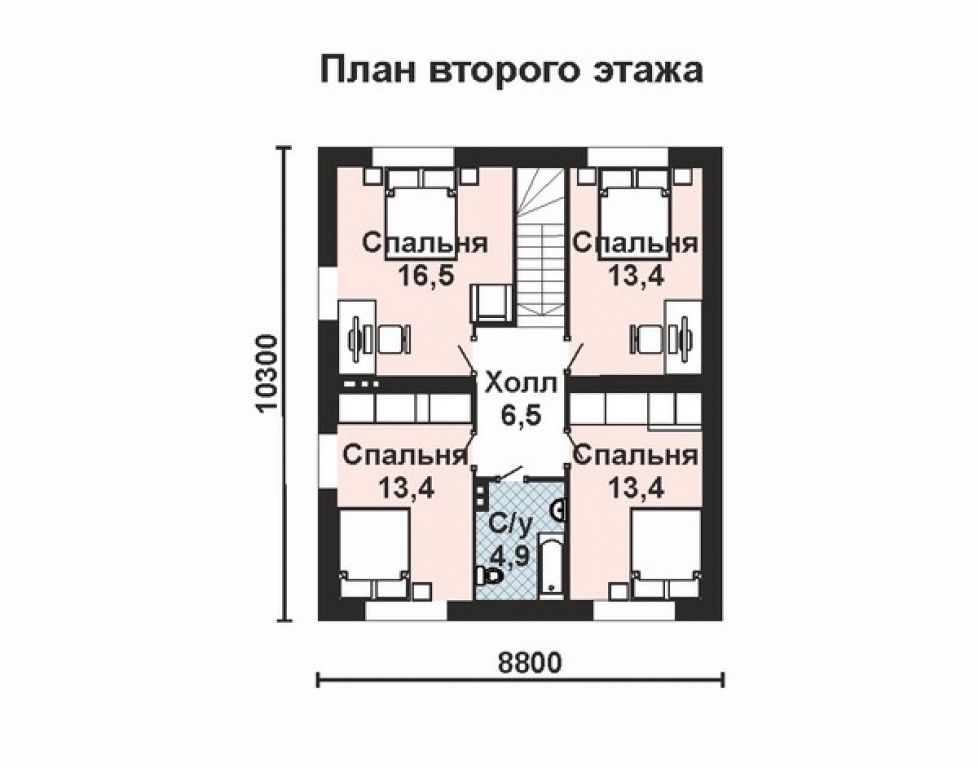 Проект дома Проект дома AS-2294 - Фото 6